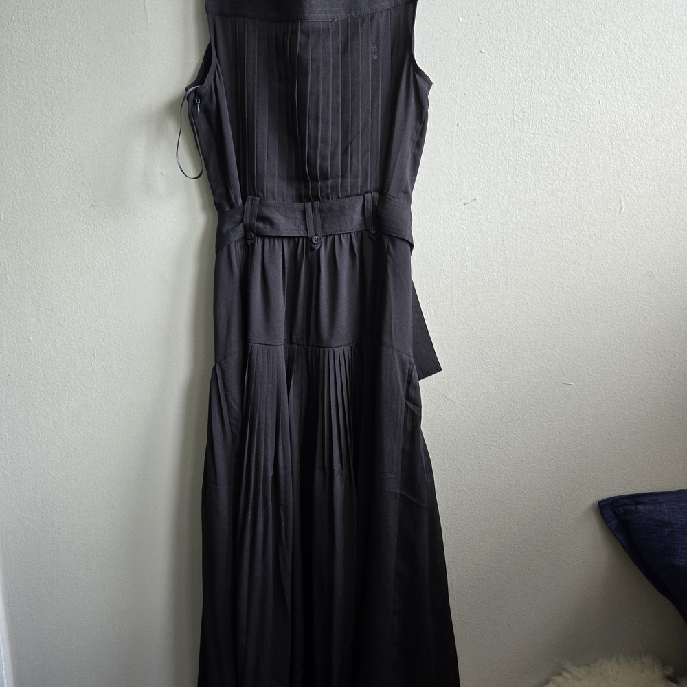 White House Black Market Black Midi Dress - Picture 4 of 4